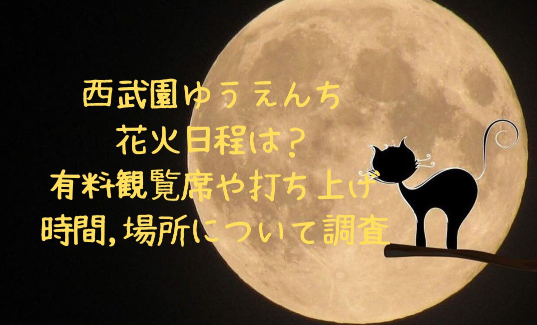 西武園ゆうえんち花火日程