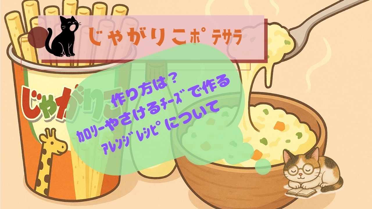じゃがりこﾎﾟﾃｻﾗの作り方