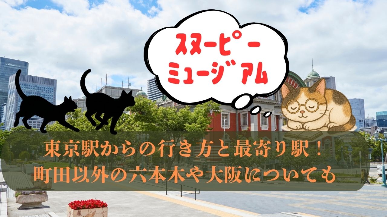ｽﾇｰﾋﾟｰﾐｭｰｼﾞｱﾑ東京駅からの行き方