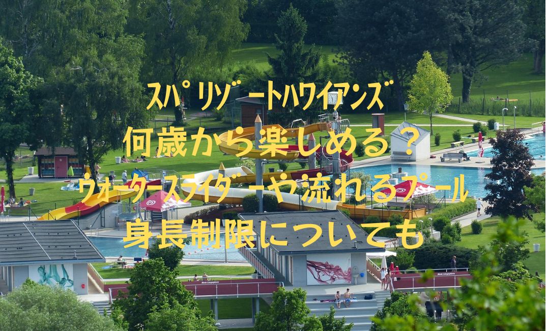 ｽﾊﾟﾘｿﾞｰﾄﾊﾜｲｱﾝｽﾞ何歳から楽しめる