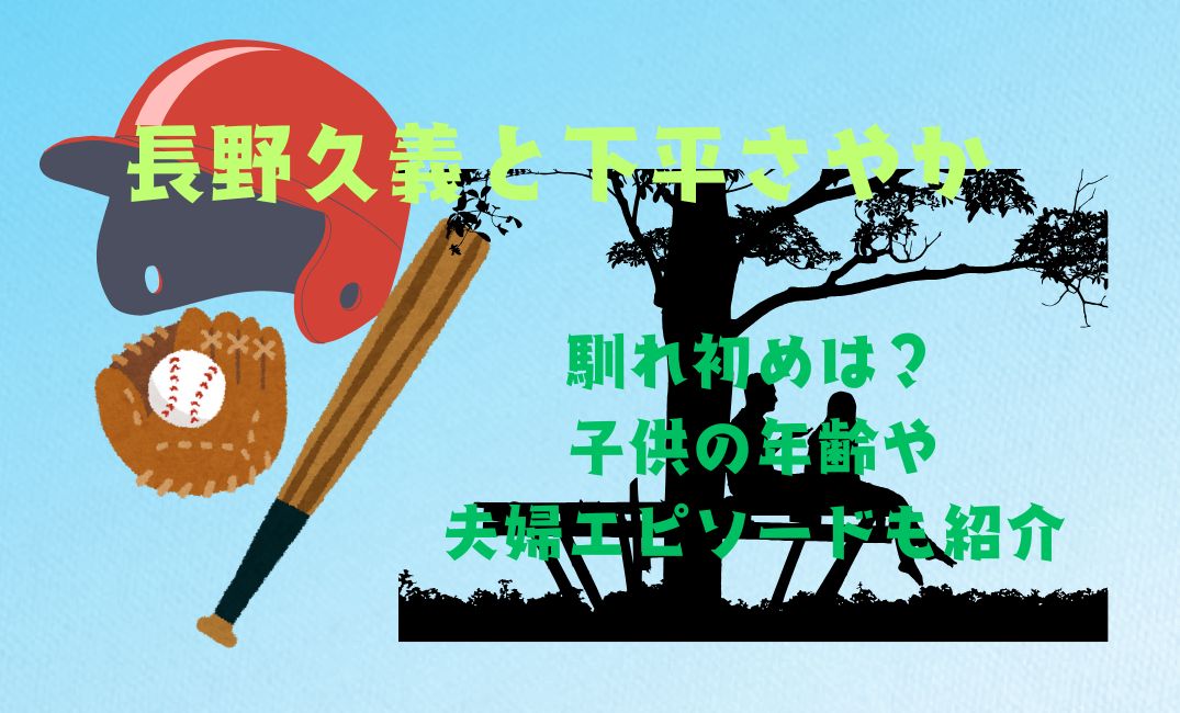 長野久義と下平さやか
