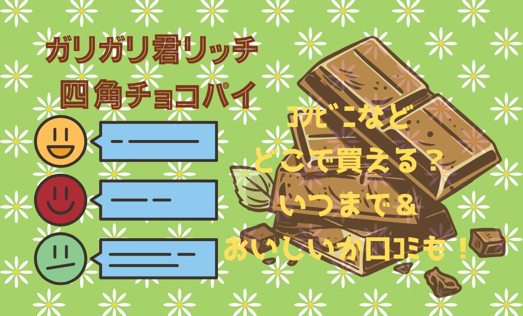 ｶﾞﾘｶﾞﾘ君四角ﾁｮｺﾊﾟｲ
