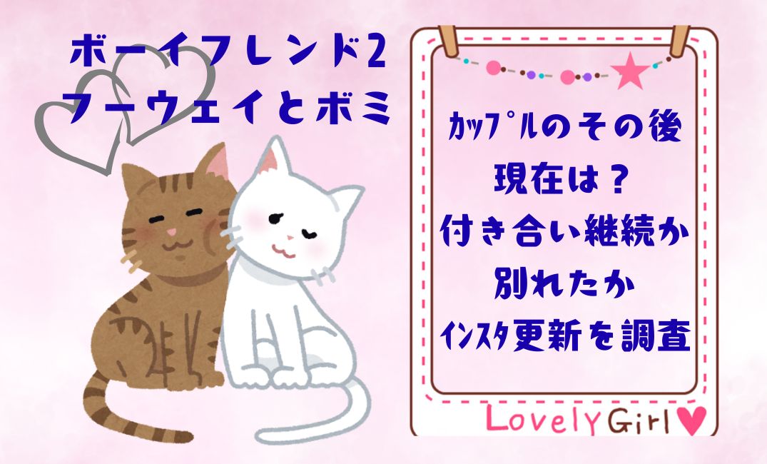 ﾎﾞｰｲﾌﾚﾝﾄﾞ2ﾌｰｳｪｲとﾎﾞﾐｶｯﾌﾟﾙのその後