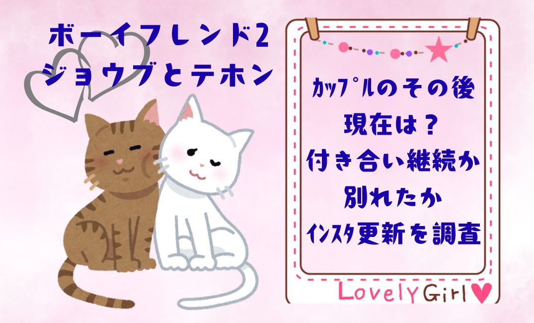 ﾎﾞｰｲﾌﾚﾝﾄﾞ2ｼﾞｮｳﾌﾞとﾃﾎﾝｶｯﾌﾟﾙのその後