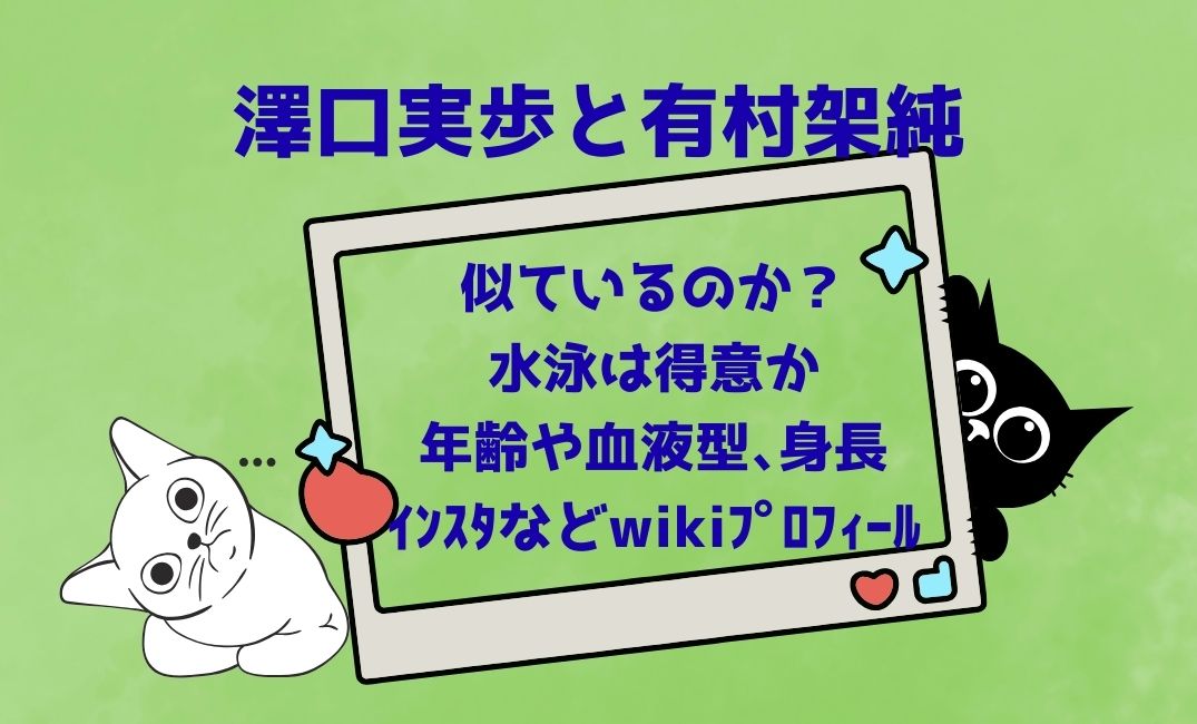 澤口実歩と有村架純は似ているのか？